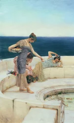 Sølvfavoritter, ca. 1903 (olje på panel)