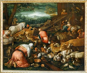 Dyr som går inn i Noahs ark
