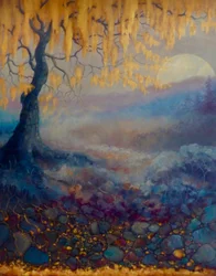 Arbre d#39;Or, 2021 (olje på lerret)