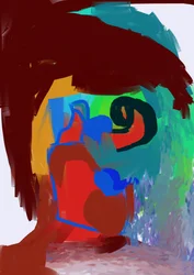 Levende abstrakt figur