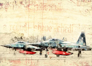 Vintage jagerfly