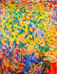 Kubistisk bukett, ca. 1915