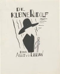Design for en bokbinding for: Aart van der Leeuw, De kleine Rudolf, 1930