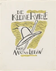 Design for en binding for: Aart van der Leeuw, Den lille Rudolf, 1930