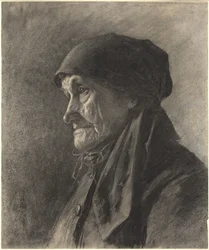 En eldre bondekvinne