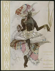 Tittelside til suvenirprogram for Ballets Russes