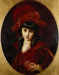 Den røde kjolen, 1881