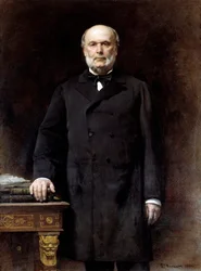 Portrett av Jules Grevy (1807-1891) Republikkens president Maleri av Leon Joseph Bonnat (1833-1922) 1880 Søn. 1,52x1,16 m Paris, Musee d'Orsay