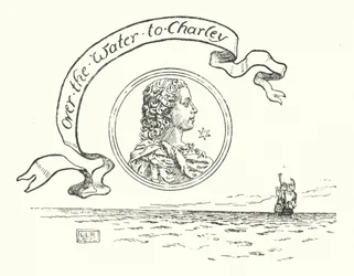 Over vannet, og over havet, og over vannet til Charley (gravering)