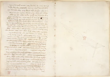 Arundel 263, f.57v, f.46 Notater om vann, fra 