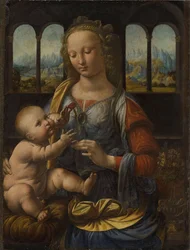 Engelsk: Nellikens Madonna Nellikens Madonna