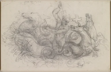 Leonardo da Vinci - Neptun, ca. 1504-5