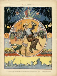Illustrasjon av Leonce Burret (1865-1915) i Le Rire