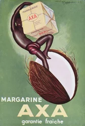 Annonse for «Axa»-margarin fra magasinet «L