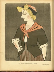 Illustrasjon av Leonetto Cappiello dit Cappiello (1875-1942) i Le Rire