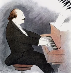 Jules Massenet ved pianoet