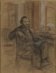 Leo Tolstoy under arbeidet med romanen Krig og fred, 1893-1903.