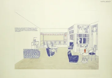 A Design for a Room, ca. 1901 (litho-farge)