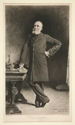 Portrett av Pierre Puvis de Chavannes