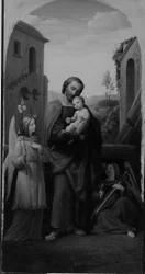 St. Josef og Kristusbarnet