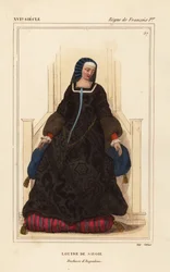 Louise av Savoy, Louise de Savoie, hertuginne av Angouleme, mor til kong Frans I