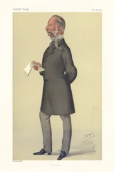 John Tenniel - portrett stående