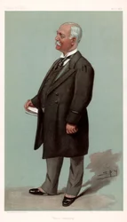Union Steamship Sir Francis Henry Evans , britisk forretningsmann og politiker, 1896.
