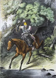 Rustningsbærer av Life-Guards Caucasian-Mountain skvadron, 1829