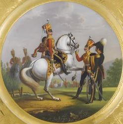 Sjefsoffiser og underoffiser for Life-Guard Hussar Regiment, 1829