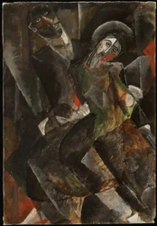 På knærne, 1920-tallet.