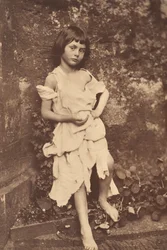 Alice Liddell som tiggerjenta, 1858