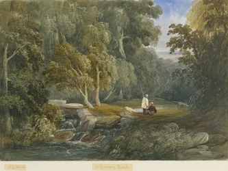 Greenway Bank: akvarellmaleri, og [c 1830-1840]