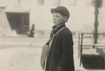 Tony Casale, Bologna, 11 år gammel har solgt aviser i 4 år, Hartford..., mars 1909.