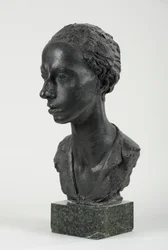 Byste av Donna Maria Chiapelli, ca. 1932 (bronse) (se også 440294 og 440296)