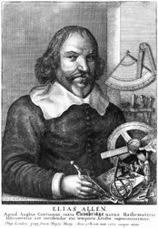 Elias Allen, matematiker og instrumentmaker, ca 1630