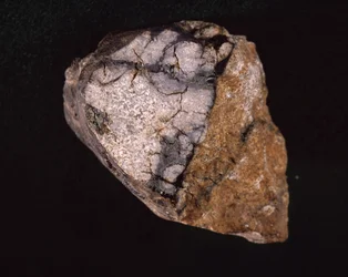 Meteoritt funnet i India i 1875 - Museum of Natural History, Paris