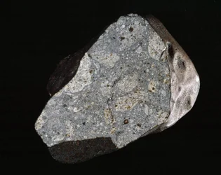 Meteoritt funnet i daggry, falt i 369 - Museum d'Histoire Naturelle, Paris