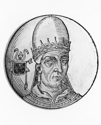 Portrett av Johannes VIII (820-882)