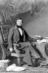 Thomas Brassey , britisk jernbaneentreprenør og ingeniør, ca 1830-tallet