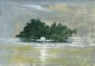 Taprabane (akryl på papir)