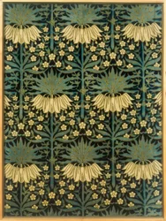 L. P. Butterfield, tekstil med blomstermønster
