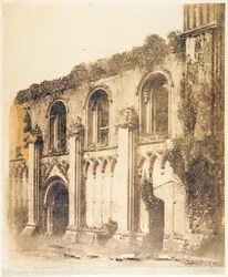 Ruinene av St. Josephs kapell ved Glastonbury Abbey