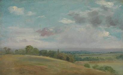 Landskap nær Dedham, mellom 1849 og 1855.
