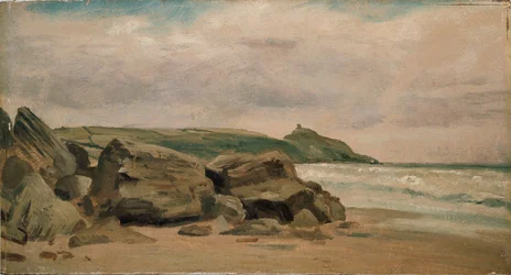 Utsikt mot Rame Head, Cornwall, 1850