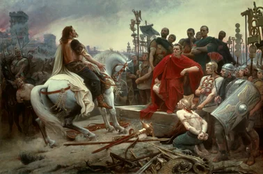 Vercingetorix drar til Cæsar
