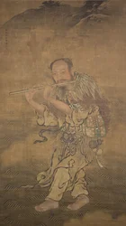 Den daoistiske udødelige Han Xiangzi, udatert, sent på 1400-tallet - begynnelsen av 1500-tallet.