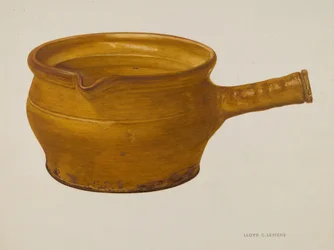 Bowl, 19351942.    1150713   no       norwegian Successfully Translated  Original: Hof Translat: Hof 1345543 no norwegian Successfully Translated Original: Arai, section of sheet no. 8 from the series "Cutouts of the Fifty-three Stations (Gojusan tsugi har