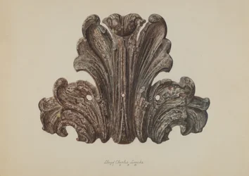 Ornamental Iron Leaf, 1938.