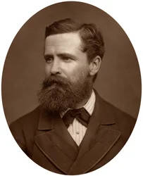 Kommandør Verney Lovett Cameron, oppdagelsesreisende, 1878.