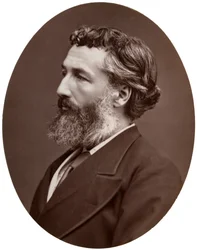 Frederick Leighton , britisk kunstner og kongelig akademiker, 1877.